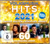 Volksmusik Hits 2021 (2 CD & 1 DVD) (60 Volkslieder) 