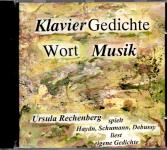 Klaviergedichte - Wortmusik (Ursula Rechenberg) (14 Seitiges Booklet) (Raritt) (Siehe info unten) 