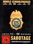 Sabotage (Schwarzenegger) (Limited Mediabook mit 12 Seitigem Booklet) (Raritt) 