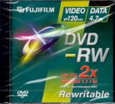 Fujifilm DVD - RW Rohling 4.7GB (Jewel Case) (Siehe Info unten) 