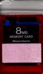 Memory Card - 8 MB (Rot) Fr Playstation 2 (Original Sony) (Siehe Info unten) 