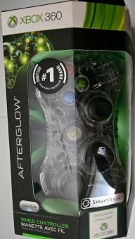 Afterglow Smart Track - Wired Red Clear Controller (Fr X-BOX 360) 
