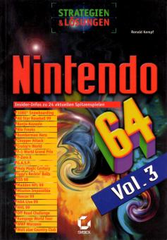 Nintendo 64 Strategien & Lsungen Vol. 3 (Broschiert) (Raritt) (Siehe Info unten) 