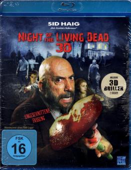 Night Of The Living Dead (3D)  (Uncut)  (Inkl. 2 Stk. 3D-Brillen) 