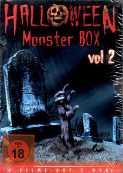 Halloween Monster Box-2 (2 DVD) (Day Of The Dead-Contagium&Real Ghost&Lighthouse&Dark Intruder&Darkness Falling&Fallen Angels) 