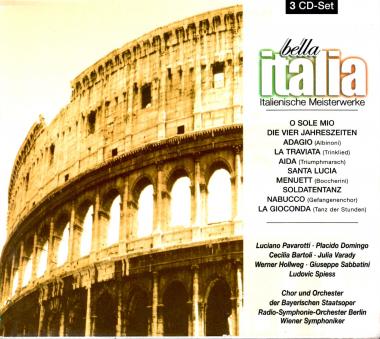 Bella Italia: Italienische Meisterwerke - 3 CD-Set (Raritt) 