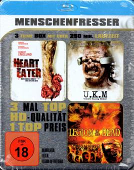 Menschenfresser - Box (Heart Eater & U.K.M. & Legion Of The Dead) (Steelbox) 