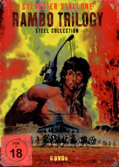 Rambo - Trilogy (6 DVD) (Steelbox) (Kultfilm) (Raritt) 