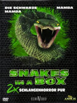 Snakes In A Box - 2 x Schlangenhorror Pur (Mamba & Die Schwarze Mamba) (2 DVD) (Raritt) (Siehe Info unten) 