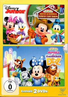 Micky Maus Wunderhaus : Micky & Donald Haben Eine Farm + Minnies Der Zauberer Von Dizz (2 DVD) (Disney) (Animation) (Raritt) 
