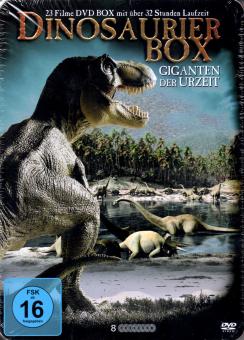 Dinosaurier Box - Giganten Der Urzeit (8 DVD) (Steelbox / 23 Filme / 32 Stunden) 