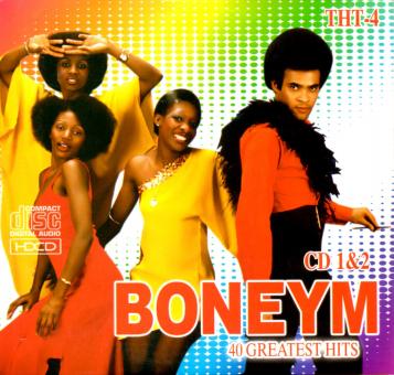 Boney M. - 40 Greatest Hits (2 CD) (In orig. Kartonumschlag) (Siehe Info unten) 