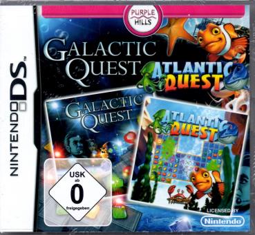 Galactic Quest & Atlantic Quest (2 Spiele) 