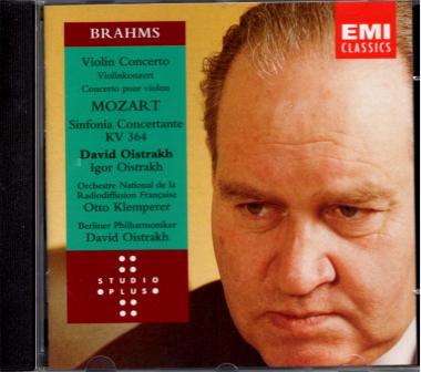 Brahms: Violin Concerto - Mozart: Sinfonia Concertante (Siehe Info unten) 