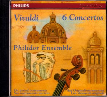 Vivaldi - 6 Concertos (Philidor Ensemble) (Siehe Info unten) 