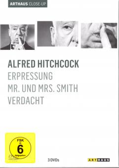 Alfred Hitchcock: Arthaus Close Up - Box (3 Filme / 3 DVD) 