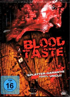 Blood Taste - BOX (Uncut)  (3 DVD)  (Dread & Pray For Morning & Hells Labyrinth) 