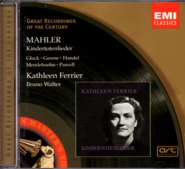 Great Recordings Of The Century - Mahler / Purcell / Handel / Gluck / Greene / Mendelssohn (Siehe Info unten) 