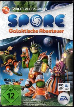 Spore - Galaktische Abenteuer (Erweiterungs-Pack) (DVD-ROM) (Raritt) (Siehe Info unten) 