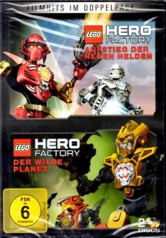 Hero Factory - Aufstieg Der Neuen Helden & Der Wilde Planet (Lego) (2 DVD) (Animation) (Raritt) 