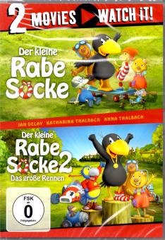 Der Kleine Rabe Socke 1 & 2 (2 DVD) (Animation) 