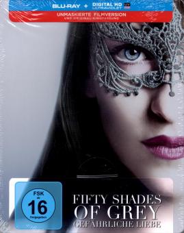 Fifty Shades Of Grey 2 - Gefhrliche Liebe (Unmaskierte Filmversion & Orig. Kinofassung) (Steelbox) (Limited Edition) 