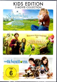 Kids Edition (3 DVD) (Schweinchen Wilbur Und Seine Freunde&Geheimnisse Der Spiderwicks&Das Hundehotel) 