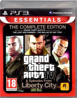 Grand Theft Auto 4 (GTA 4) & Episodes From Liberty City : The Complete Edition 