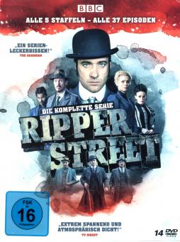 Ripper Street - Die Komplette Serie (5 Staffeln / 14 DVD) 