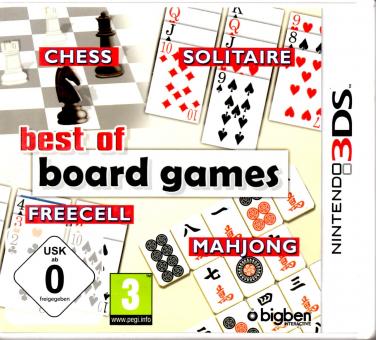 Best Of Board Game (4 in 1) (Chess & Solitaire & Freecell & Mahjong) 