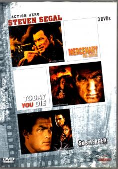 Steven Segal 3er Box (3 DVD) (Mercenary For Justice & Today You Die & Submerged) (Siehe Info unten) 