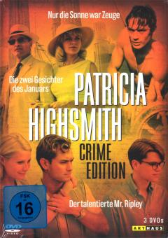 Patricia Highsmith - Crime Edition (Nur Die Sonne War Zeuge+Der Talentierte Mr. Ripley+Die Zwei Gesichter Des Januars) (3 DVD) 