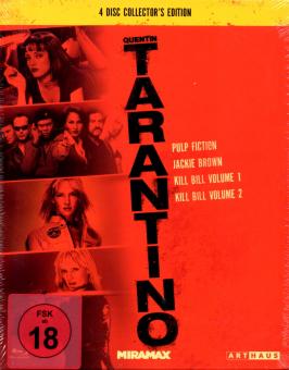 Tarantino - Collectors Edition (4 Disc) (Pulp Fiction + Jackie Brown & Kill Bill 1+2) (Kultfilme) 