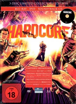 Hardcore (Limited Uncut Collectors Mediabook Edition) (DVD & Blu Ray & CD) (48 Seitiges Booklet) (Raritt) 