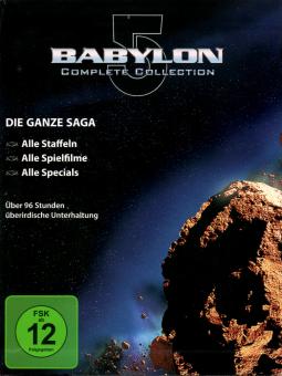 Spacecenter Babylon 5 - Complete Collection (37 DVD / 96 Std.) (Alle Staffeln, Alle Spiel-Filme, Alle Specials) (Siehe Info unten) (Raritt) 
