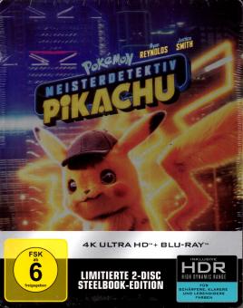 Pokemon Meisterdetektiv Pikachu (Manga) (Limitierte 2 Disc-Edition) (Steelbox) (Raritt) 
