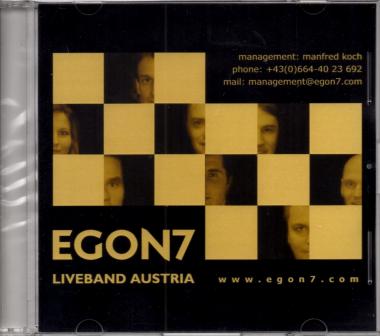 Egon 7 - Liveband Austria (Live-Auftritt-Mitschnitte) (DVD-R) (Raritt / Einzelstck) 