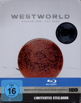 Westworld: 2. Staffel - Das Tor/The Door (10 Episoden / 3 Disc) (Exklusiver Prgedruck Steelbox Limited Edition) (Raritt) 