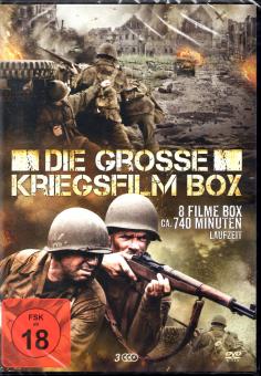 Die Grosse Kriegsfilm - Box (8 Filme / 3 DVD / 740 Min.) 