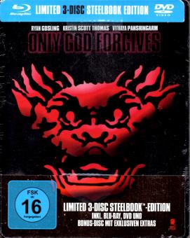 Only God Forgives (2 DVD & Blu Ray) (Limited Collectors Steelbox Edition) (Uncut) 