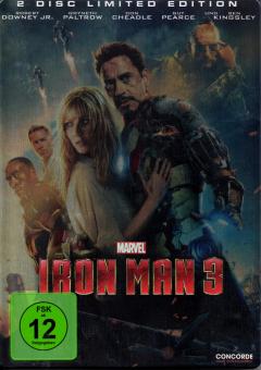 Iron Man 3 (2 DVD) (Limited Edition) (Steelbox) (Siehe Info unten) 