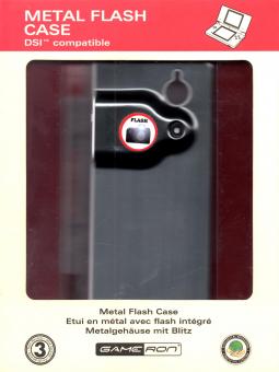 Metalgehuse Mit Blitz (Metal Flash Case) Nintendo DSI-Compatible (Anthrazit-Grau) 