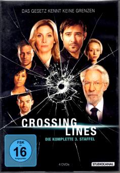 Crossing Lines - 3. Staffel (4 DVD / 12 Folgen) (Siehe Info unten) 