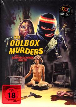 Der Bohrmaschinenkiller -The Toolbox Murders (Limited Mediabook Edition - 048/999) (Cover E) (20 Seitiges Booklet) (Uncut) (3 Disc / DVD & Blu Ray & 4K) (Raritt) 