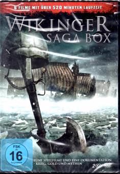Wikinger Saga - Box (5 Filme / 2 DVD & 1 Doku: Die Wikinger Doku 2009) 