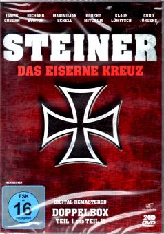 Steiner: Das Eiserne Kreuz 1 & 2 - Doppelbox (2 DVD) (Raritt) (Siehe Info unten) 