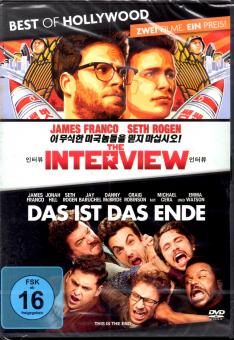 The Interview & Das Ist Das Ende (2 Filme / 2 DVD) 