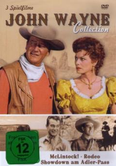 John Wayne Box-Collection (Mc Lintock & Rodeo & Showdown Am Adler-Pass) 