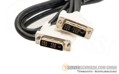 Monitorkabel: DVI-D Single Link 2,0 Meter - DVI-D Stecker auf DVI-D Stecker 