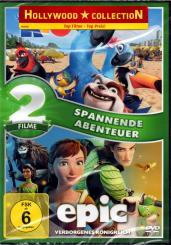 Rio 1 & Epic-Verborgenes Königreich (2 DVD) 